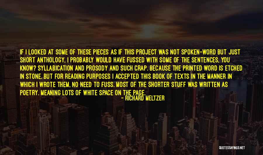 Richard Meltzer Quotes 1951048