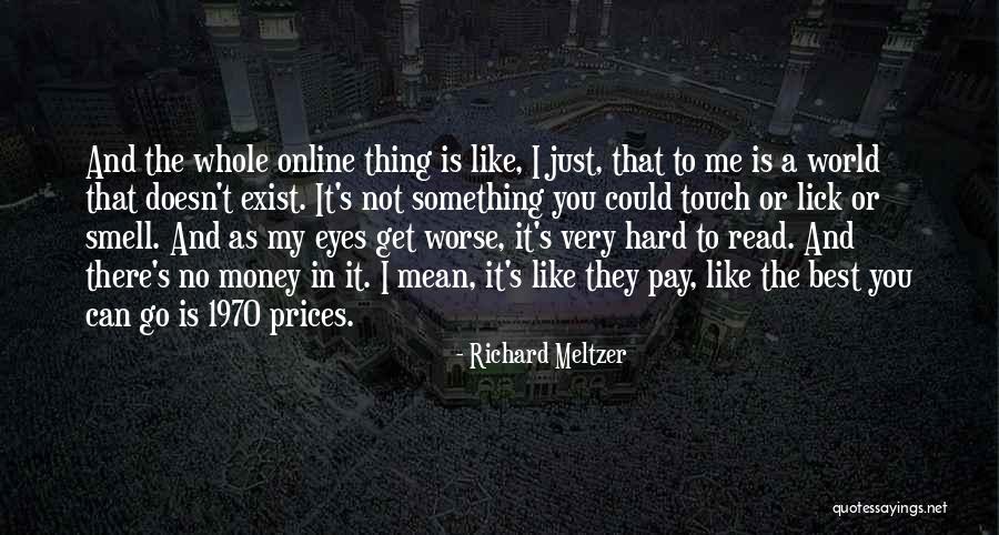 Richard Meltzer Quotes 2110551