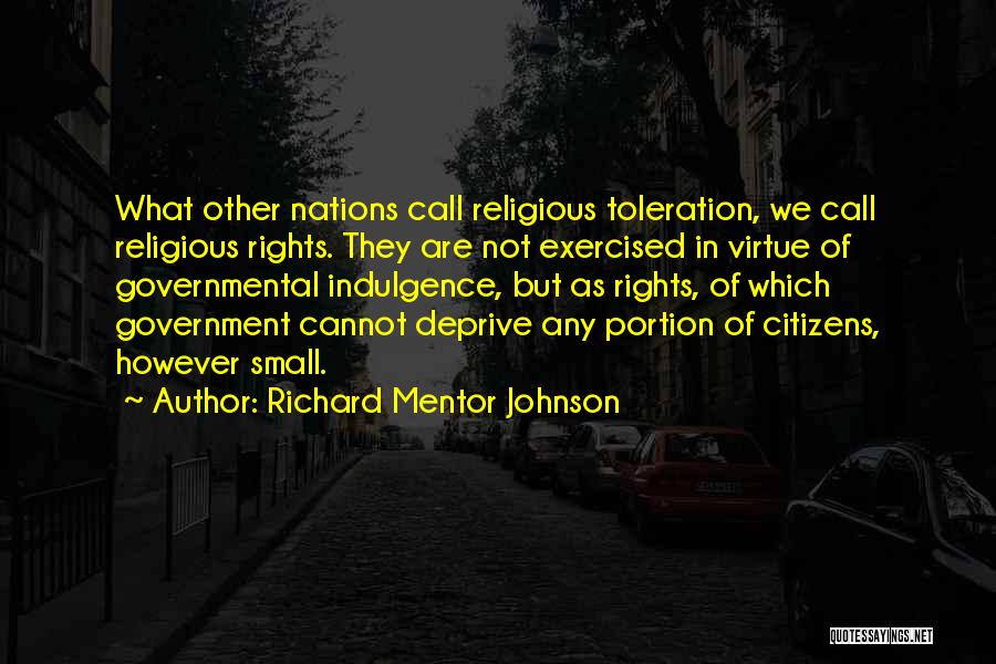 Richard Mentor Johnson Quotes 2056227