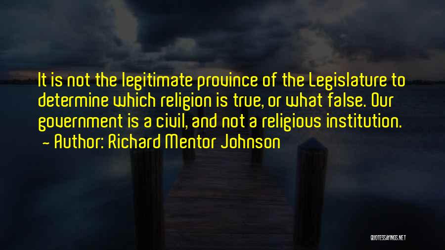 Richard Mentor Johnson Quotes 354139