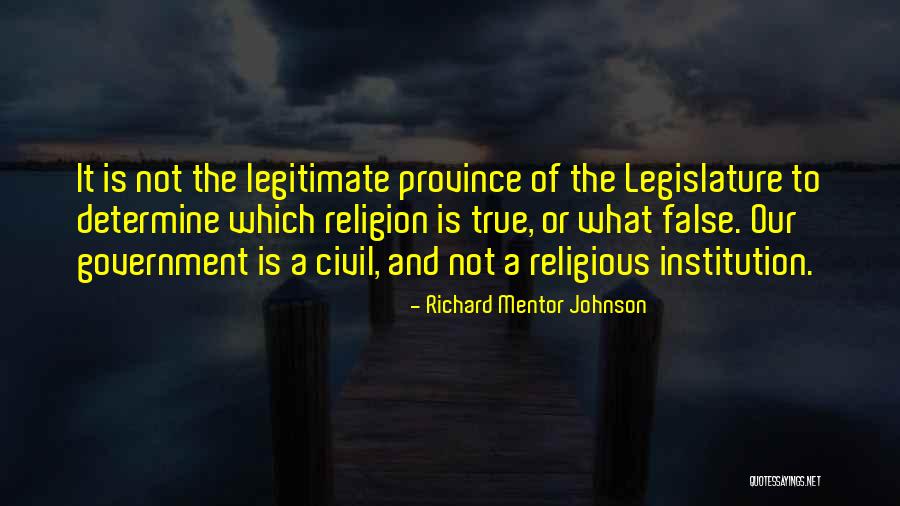 Richard Mentor Johnson Quotes 354139