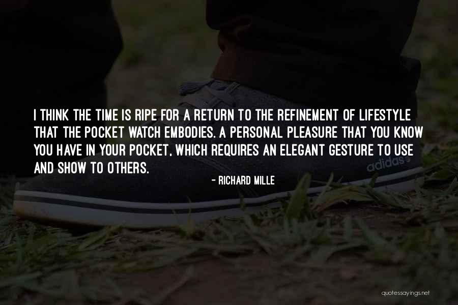 Richard Mille Quotes 1949435