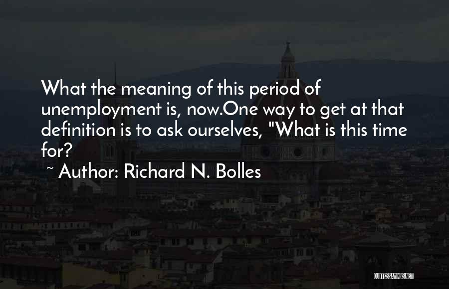 Richard N. Bolles Quotes 1489492