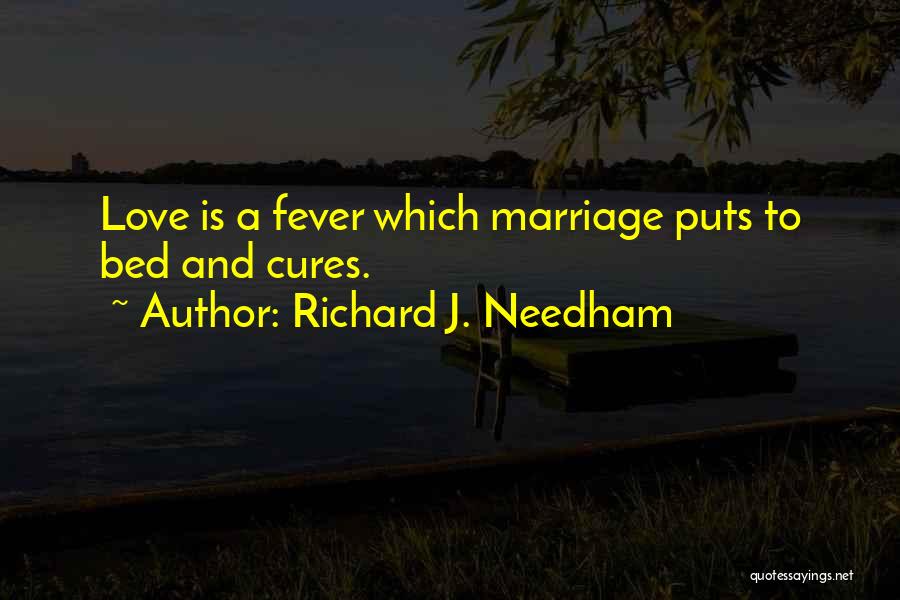 Richard Needham Quotes By Richard J. Needham