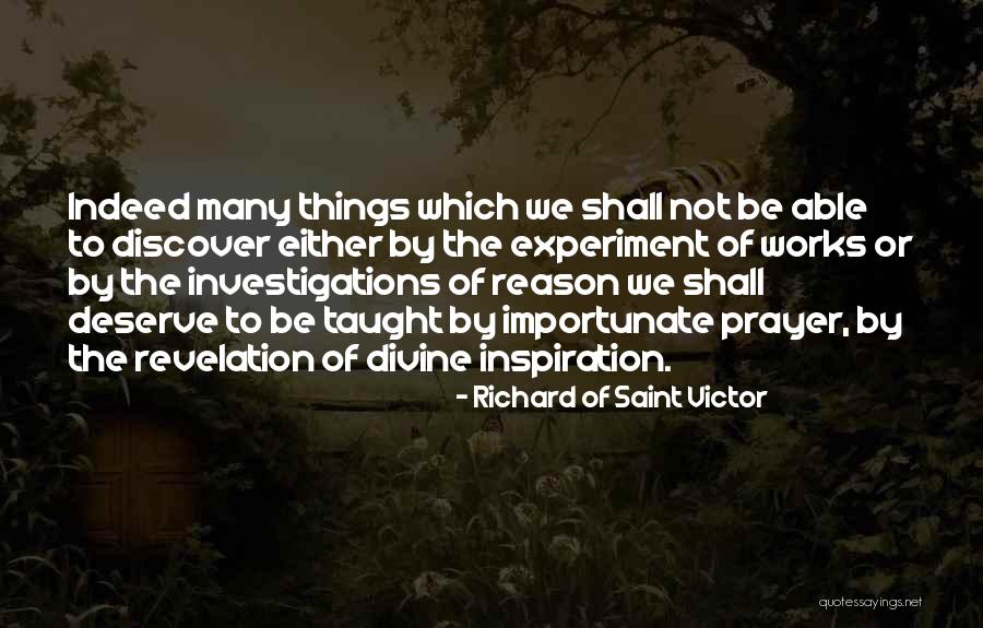 Richard Of Saint Victor Quotes 1527502