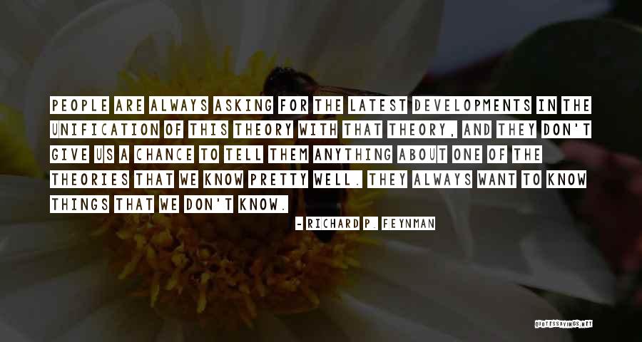Richard P. Feynman Quotes 1075663 Richard P. Feynman Quotes 1075663