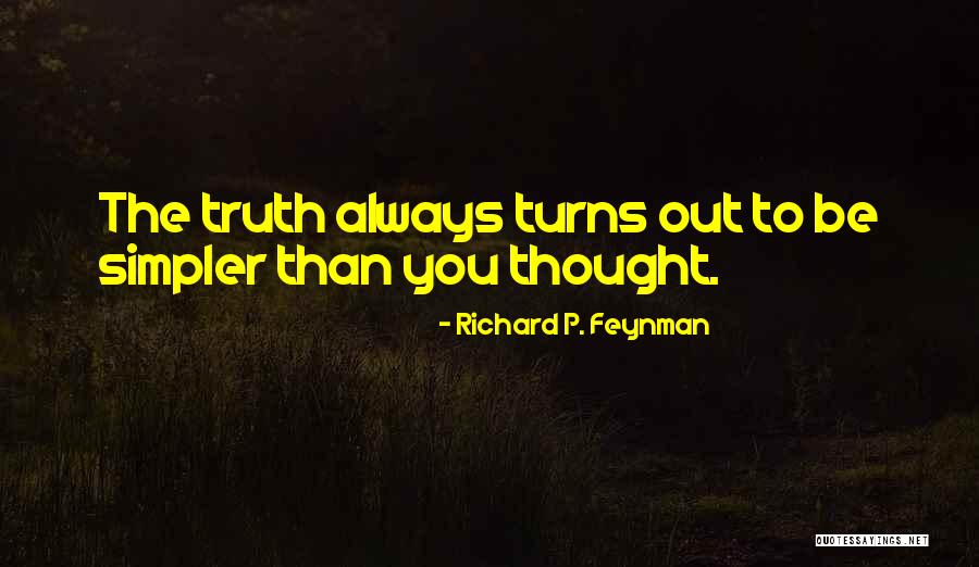 Richard P. Feynman Quotes 1263520