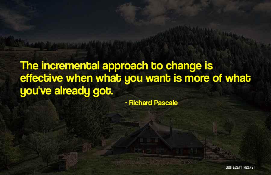 Richard Pascale Quotes 1734598 Richard Pascale Quotes 1734598