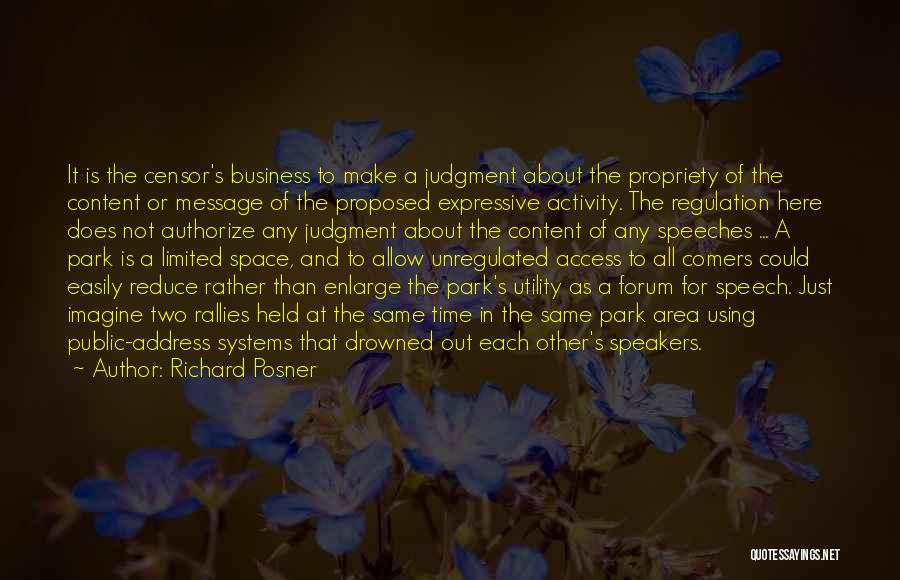 Richard Posner Quotes 111659