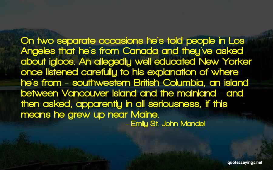 Richard Pryor Jokes Quotes By Emily St. John Mandel Richard Pryor Jokes Quotes By Emily St. John Mandel