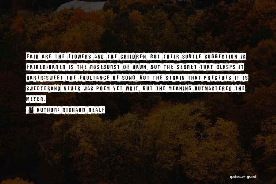 Richard Realf Quotes 1551154 Richard Realf Quotes 1551154