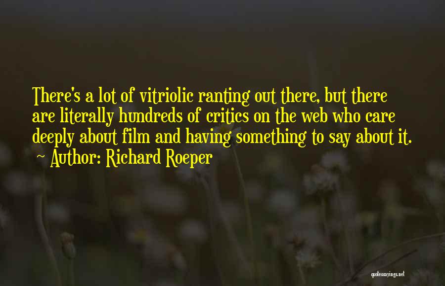 Richard Roeper Quotes 2260838