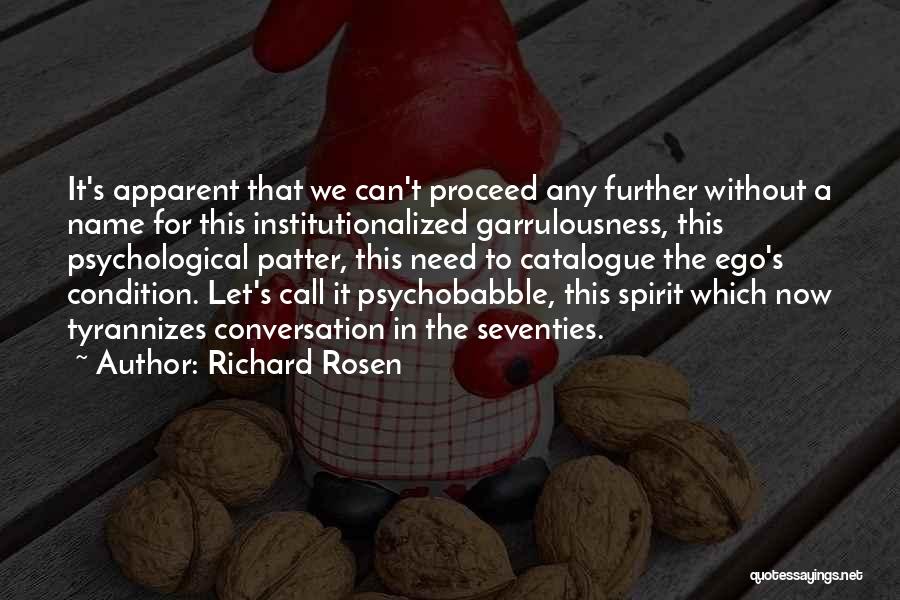 Richard Rosen Quotes 724517