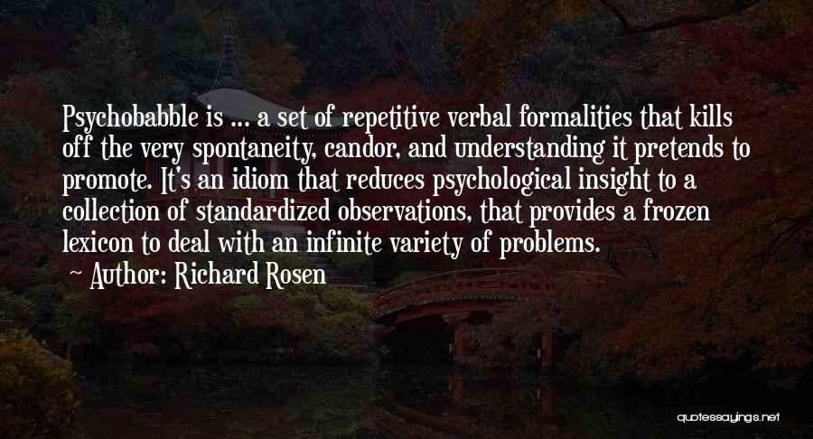 Richard Rosen Quotes 801193