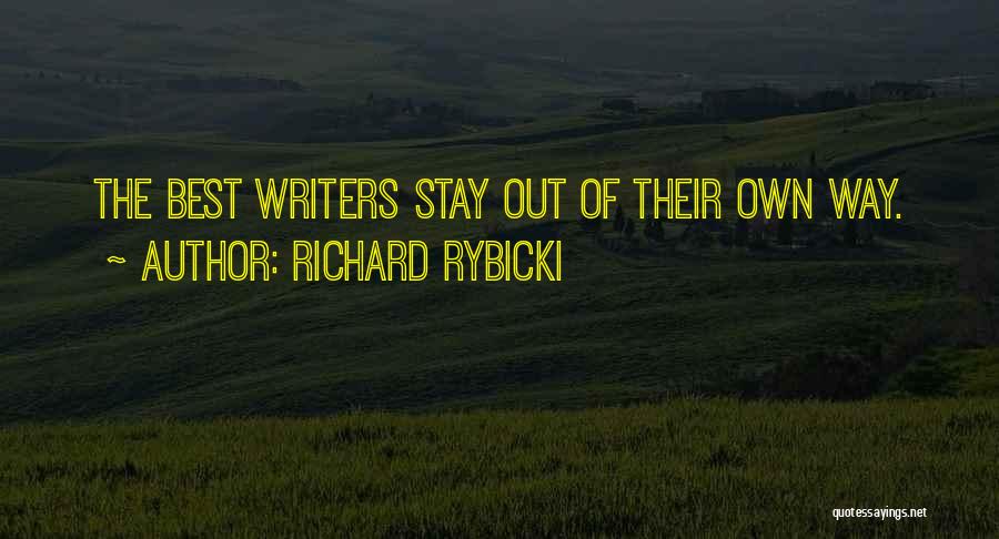 Richard Rybicki Quotes 882361