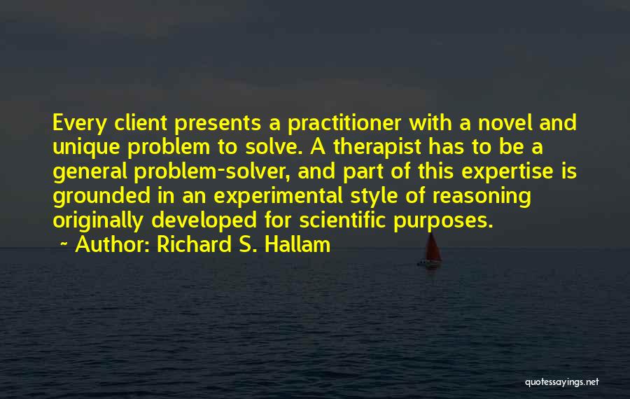 Richard S. Hallam Quotes 97366