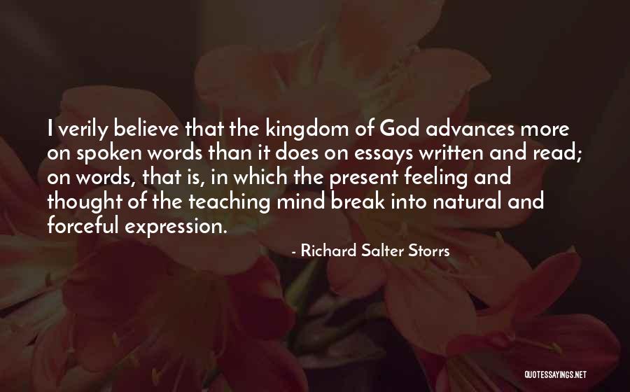 Richard Salter Storrs Quotes 137984 Richard Salter Storrs Quotes 137984