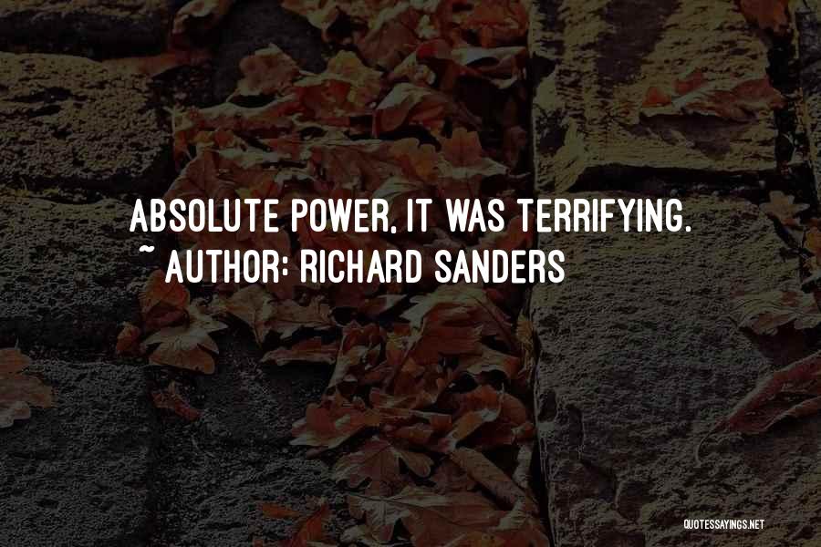 Richard Sanders Quotes 1149730