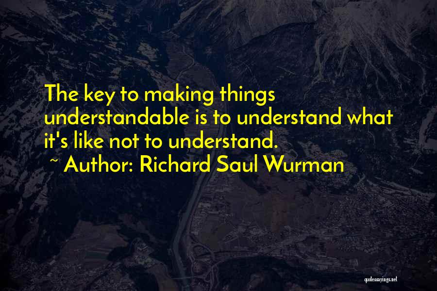 Richard Saul Wurman Quotes 2165394