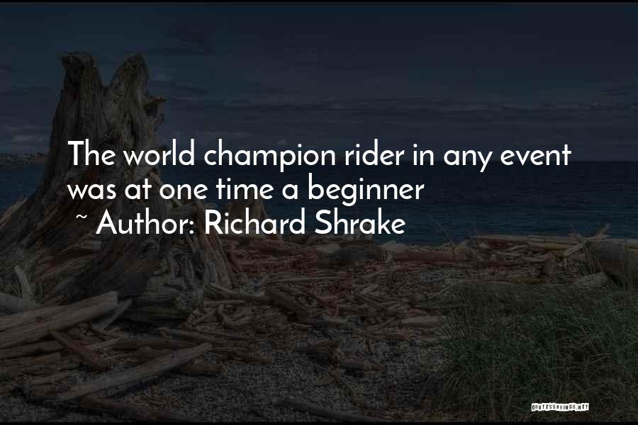 Richard Shrake Quotes 1606574