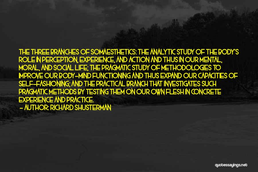 Richard Shusterman Quotes 1442572