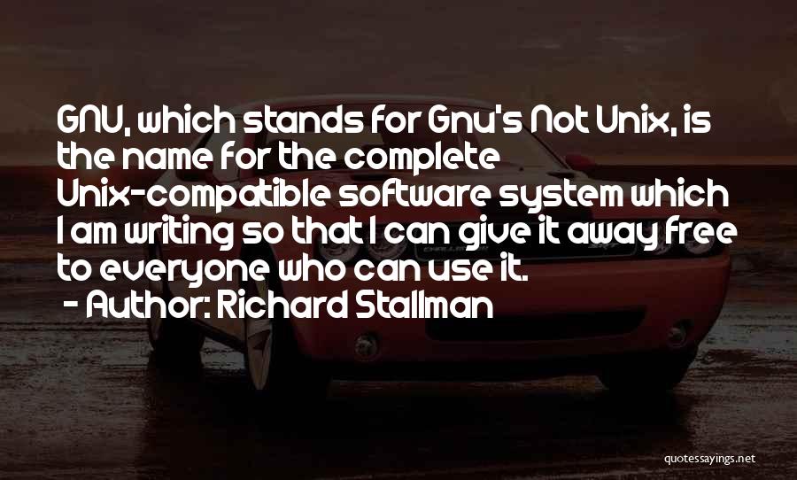 Richard Stallman Quotes 890138