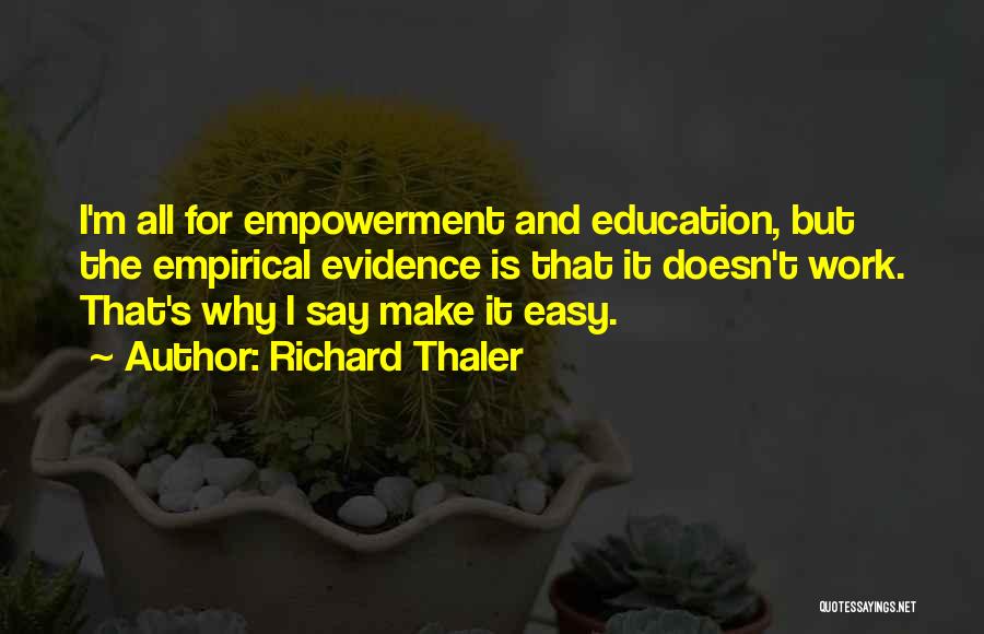 Richard Thaler Quotes 205223