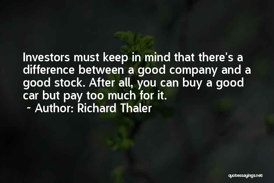 Richard Thaler Quotes 2193798