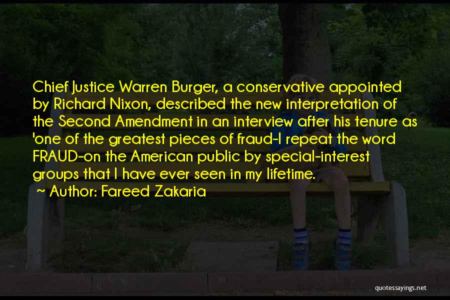 Richard The Second Quotes By Fareed Zakaria