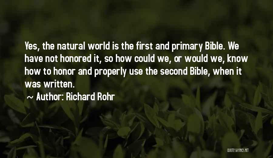 Richard The Second Quotes By Richard Rohr