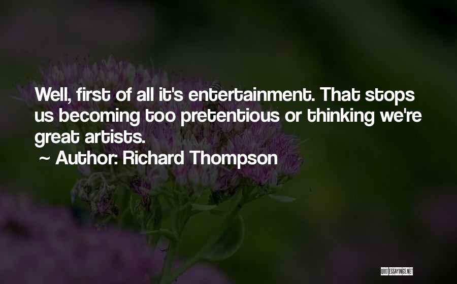 Richard Thompson Quotes 1268613