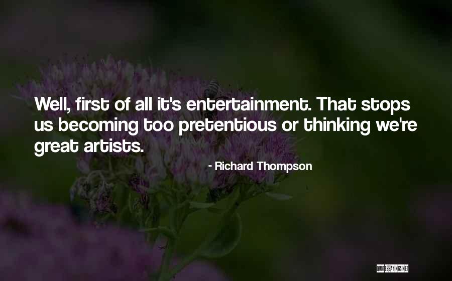 Richard Thompson Quotes 1268613 Richard Thompson Quotes 1268613