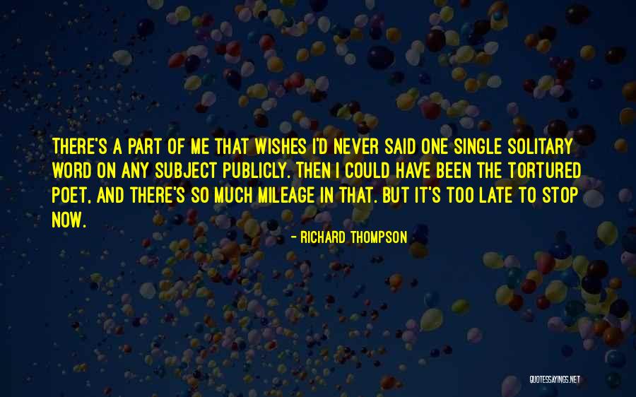 Richard Thompson Quotes 1985196 Richard Thompson Quotes 1985196