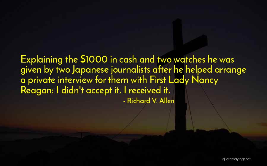 Richard V. Allen Quotes 1154297