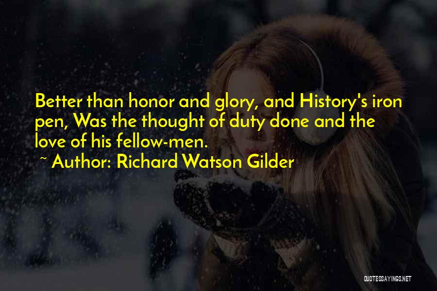 Richard Watson Gilder Quotes 639209