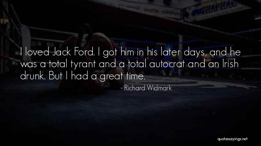 Richard Widmark Quotes 834408 Richard Widmark Quotes 834408