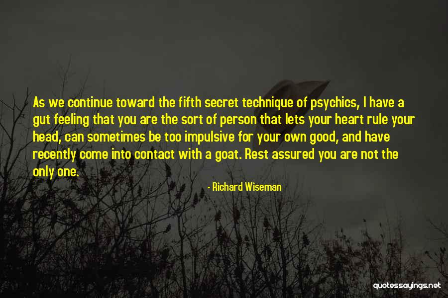 Richard Wiseman Quotes 424327