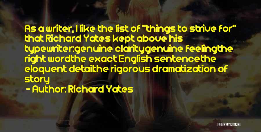 Richard Yates Quotes 1275955