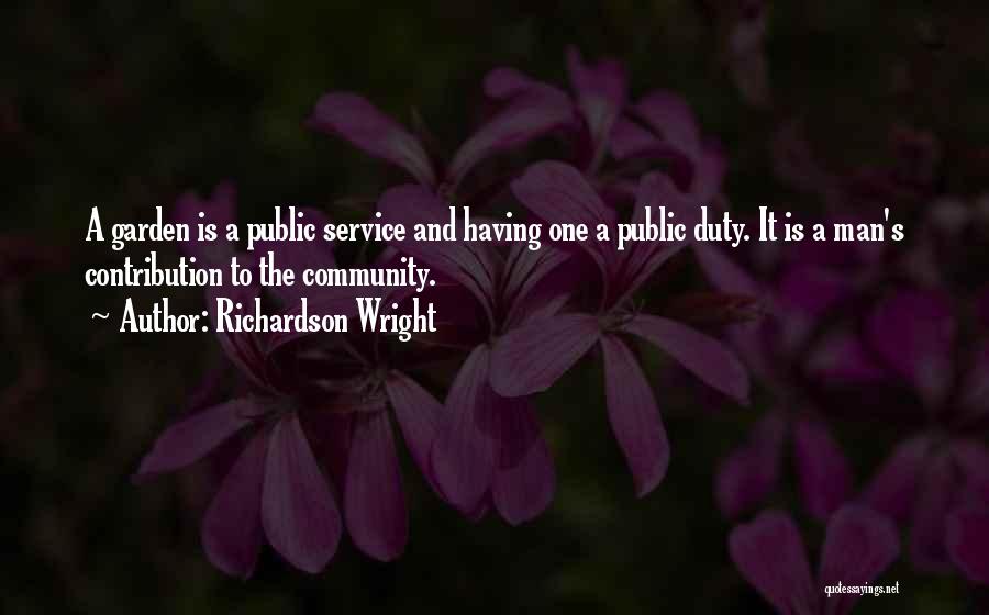 Richardson Wright Quotes 639480