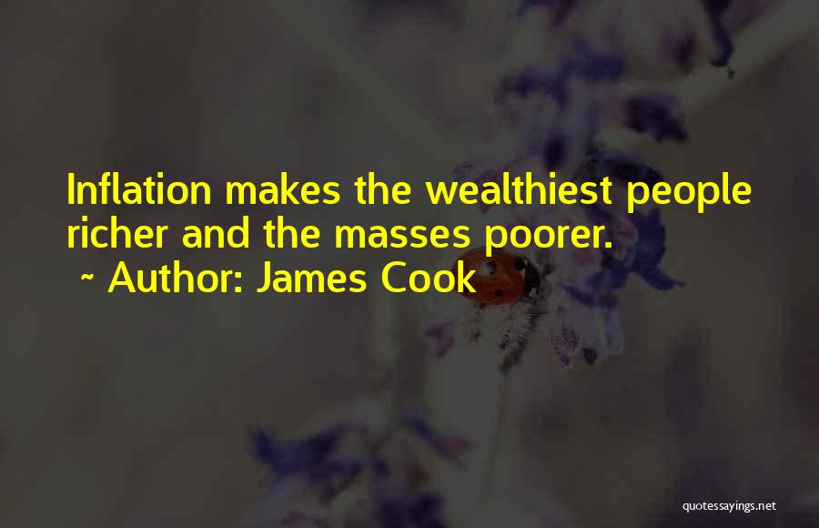 Richer Or Poorer Quotes By James Cook