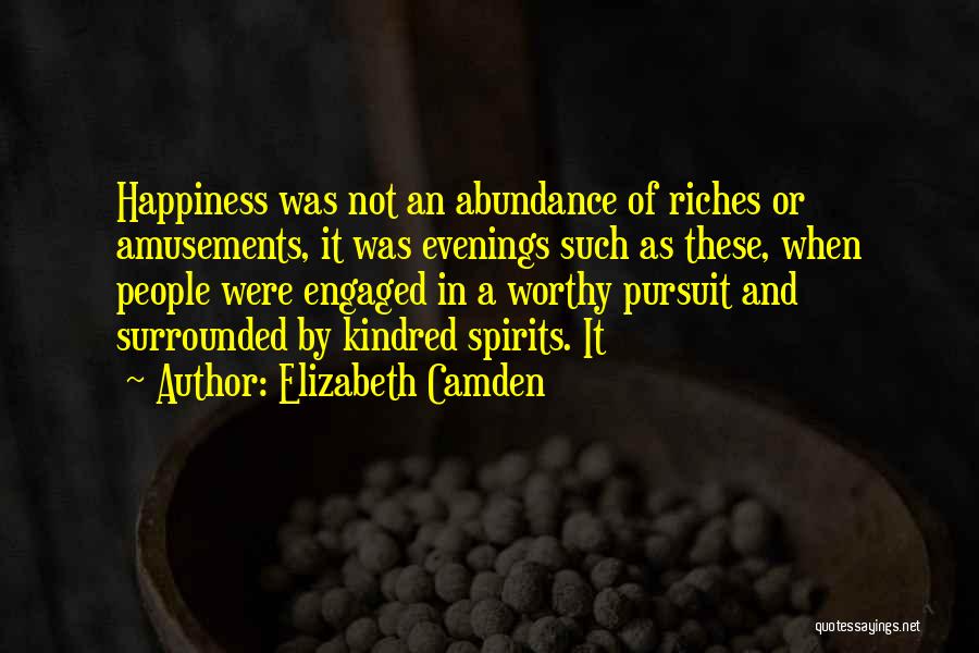 Riches And Happiness Quotes By Elizabeth Camden