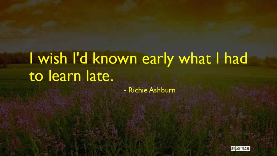 Richie Ashburn Quotes 1086711