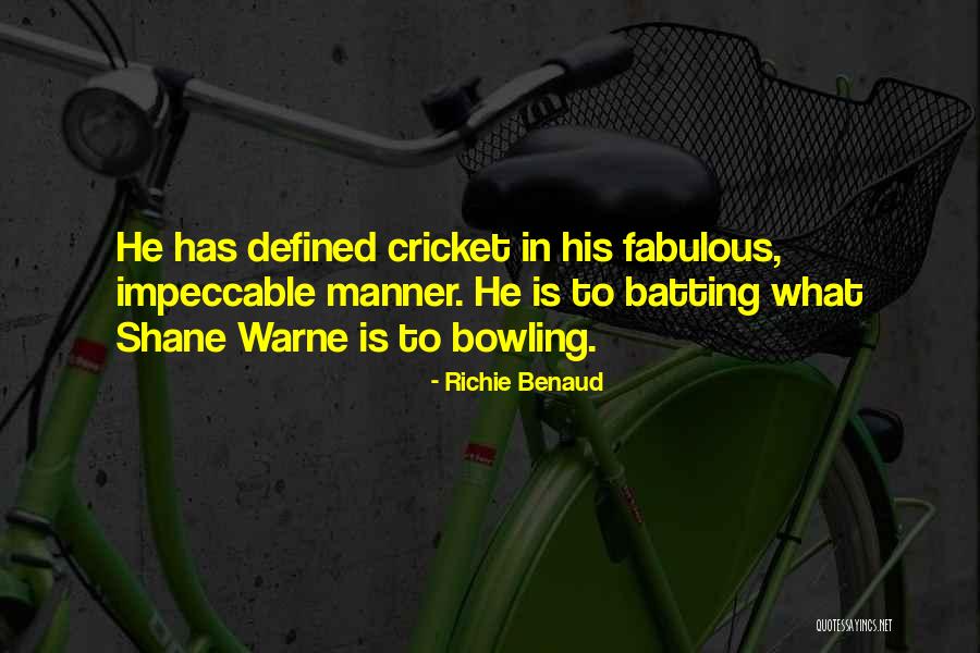Richie Benaud Quotes 2196648 Richie Benaud Quotes 2196648