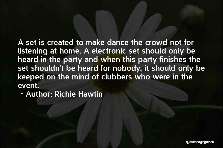 Richie Hawtin Quotes 1706909