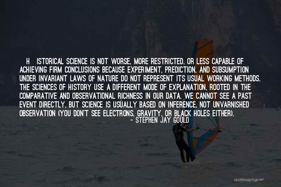 Richness Of Nature Quotes By Stephen Jay Gould Richness Of Nature Quotes By Stephen Jay Gould