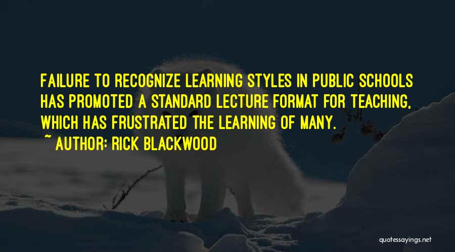 Rick Blackwood Quotes 411333