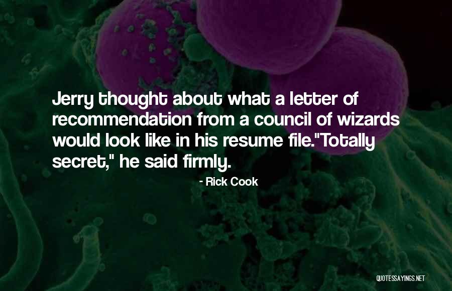 Rick Cook Quotes 1870816