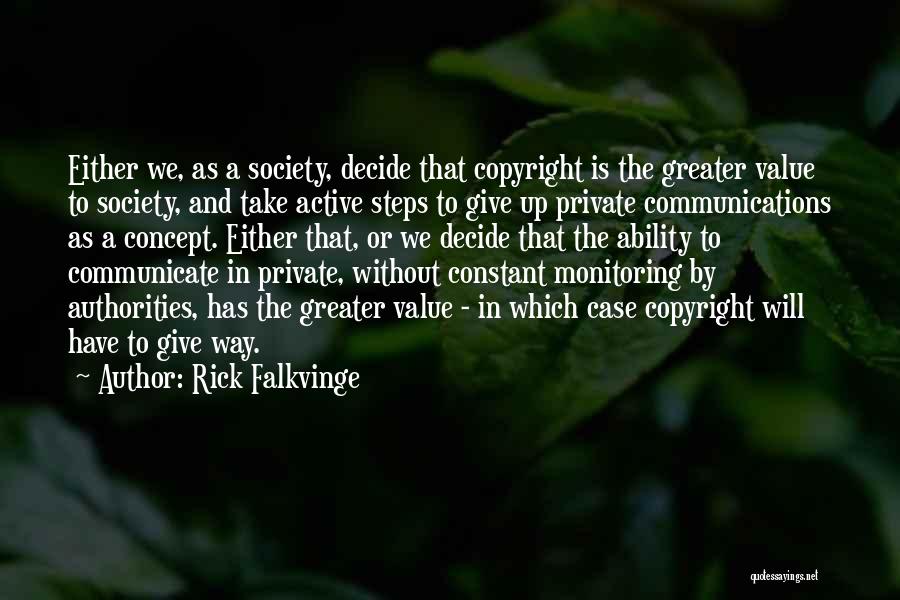 Rick Falkvinge Quotes 602216