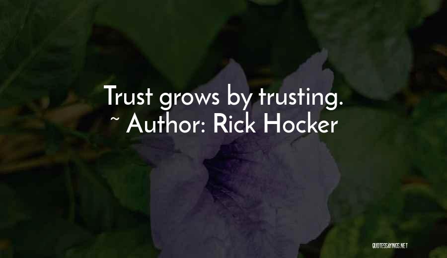 Rick Hocker Quotes 1219139