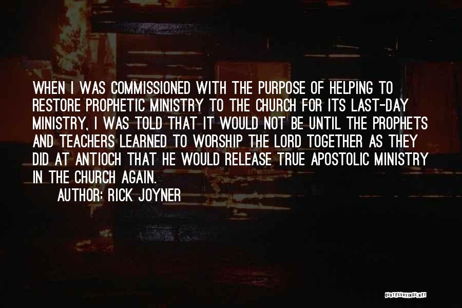 Rick Joyner Quotes 427140